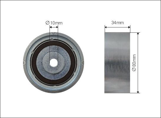 Caffaro 401-99 - Umlenk / Führungsrolle, Zahnriemen alexcarstop-ersatzteile.com