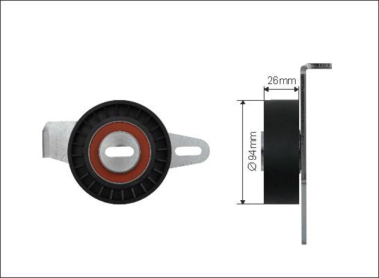 Caffaro 500247 - Riemenspanner, Keilrippenriemen alexcarstop-ersatzteile.com