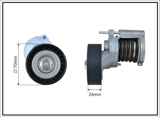 Caffaro 500251SP - Riemenspanner, Keilrippenriemen alexcarstop-ersatzteile.com