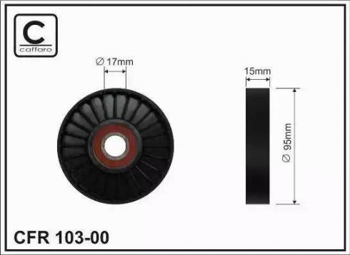 Unipart UGCGBT8003 - Umlenk / Führungsrolle, Keilrippenriemen alexcarstop-ersatzteile.com