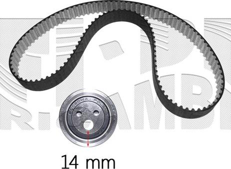 Caliber 0590KR - Zahnriemensatz alexcarstop-ersatzteile.com