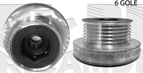 Caliber 10464 - Riemenscheibe, Generator alexcarstop-ersatzteile.com