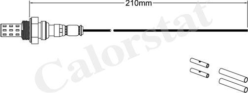 Calorstat by Vernet LS040055 - Lambdasonde alexcarstop-ersatzteile.com