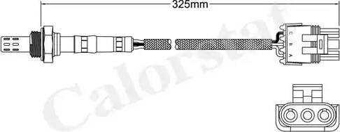 Calorstat by Vernet LS130128 - Lambdasonde alexcarstop-ersatzteile.com