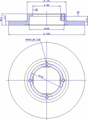 CAR 142.990 - Bremsscheibe alexcarstop-ersatzteile.com