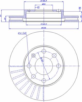 CAR 142.504 - Bremsscheibe alexcarstop-ersatzteile.com