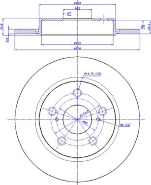 CAR 142.1439 - Bremsscheibe alexcarstop-ersatzteile.com