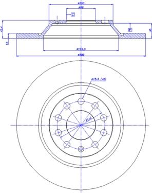 CAR 142.1432 - Bremsscheibe alexcarstop-ersatzteile.com