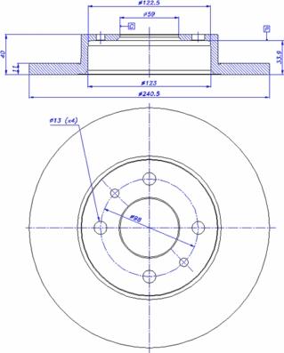 CAR 142.167 - Bremsscheibe alexcarstop-ersatzteile.com