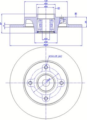 CAR 142.1084 - Bremsscheibe alexcarstop-ersatzteile.com