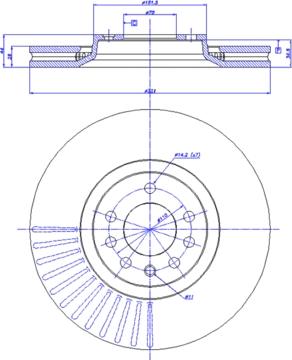 CAR 142.1249 - Bremsscheibe alexcarstop-ersatzteile.com