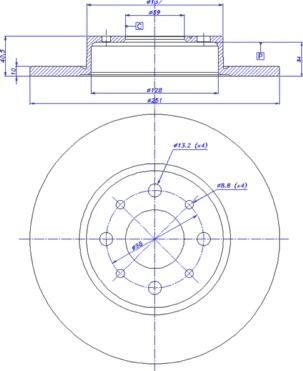 CAR 142.1232 - Bremsscheibe alexcarstop-ersatzteile.com