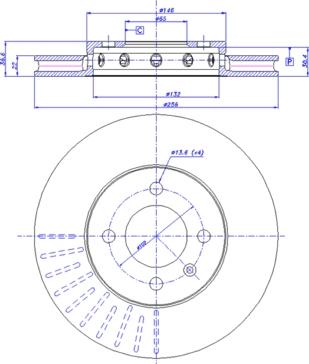 CAR 142.1716 - Bremsscheibe alexcarstop-ersatzteile.com