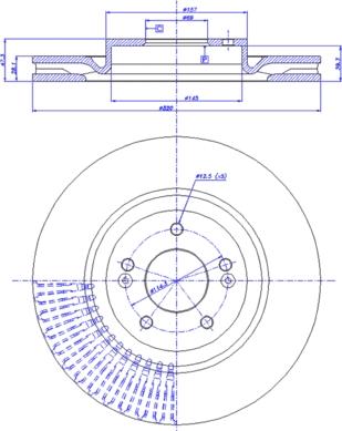 CAR 142.1734 - Bremsscheibe alexcarstop-ersatzteile.com