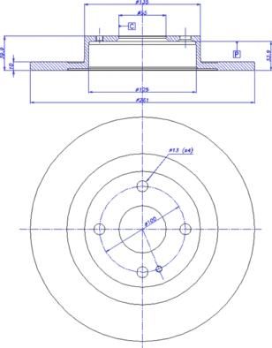 CAR 142.369 - Bremsscheibe alexcarstop-ersatzteile.com