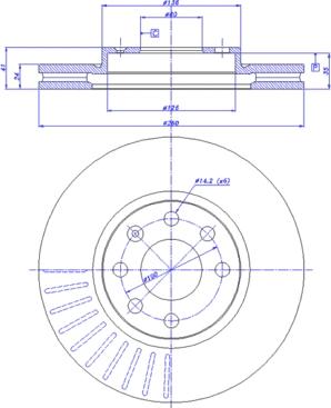 BENDIX 521918 - Bremsscheibe alexcarstop-ersatzteile.com