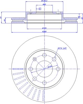 CAR 142.383 - Bremsscheibe alexcarstop-ersatzteile.com