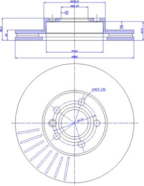 VW 7M3 615 3O1A - Bremsscheibe alexcarstop-ersatzteile.com