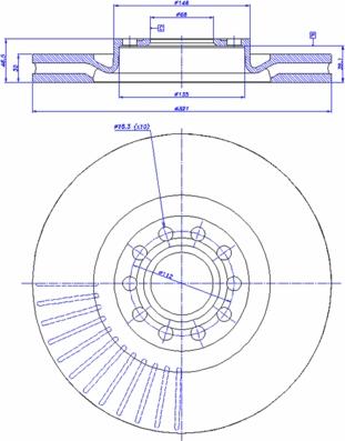 CAR 142.753 - Bremsscheibe alexcarstop-ersatzteile.com