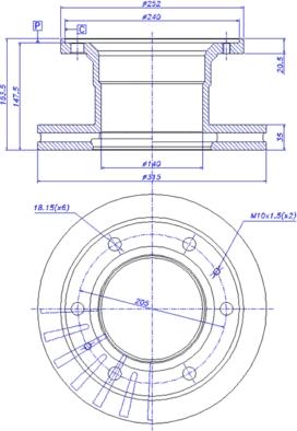 CAR 151.200 - Bremsscheibe alexcarstop-ersatzteile.com