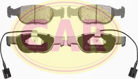 CAR PNT424 - Bremsbelagsatz, Scheibenbremse alexcarstop-ersatzteile.com