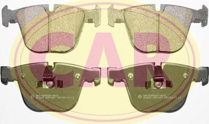 CAR PNT7631 - Bremsbelagsatz, Scheibenbremse alexcarstop-ersatzteile.com