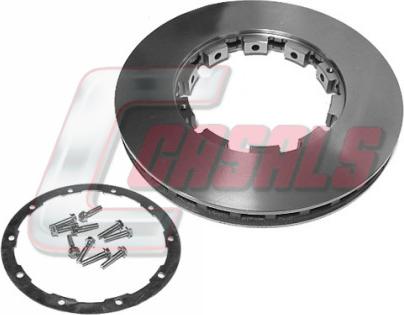 Casals 55350-1K - Bremsscheibe alexcarstop-ersatzteile.com