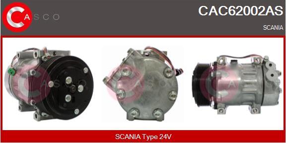 Casco CAC62002AS - Kompressor, Klimaanlage alexcarstop-ersatzteile.com