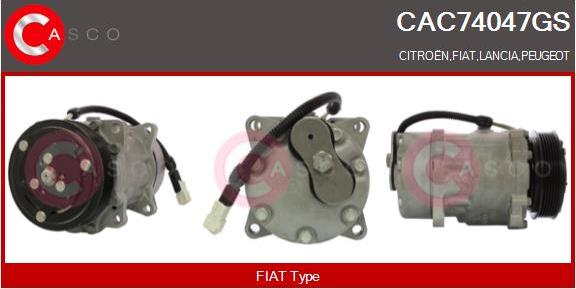 Casco CAC74047GS - Kompressor, Klimaanlage alexcarstop-ersatzteile.com