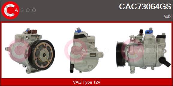 Casco CAC73064GS - Kompressor, Klimaanlage alexcarstop-ersatzteile.com