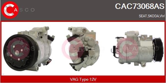 Casco CAC73068AS - Kompressor, Klimaanlage alexcarstop-ersatzteile.com