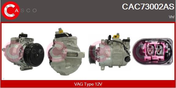 Casco CAC73002AS - Kompressor, Klimaanlage alexcarstop-ersatzteile.com