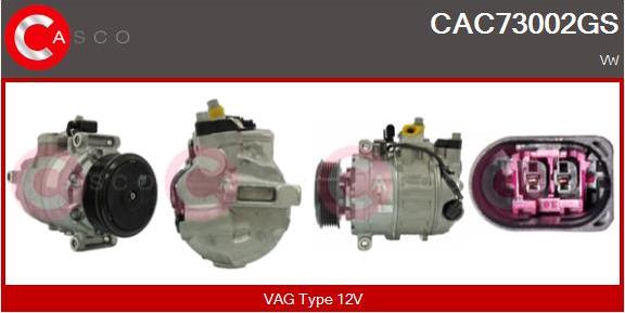 Casco CAC73002GS - Kompressor, Klimaanlage alexcarstop-ersatzteile.com