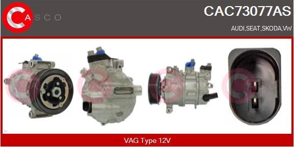 Casco CAC73077AS - Kompressor, Klimaanlage alexcarstop-ersatzteile.com