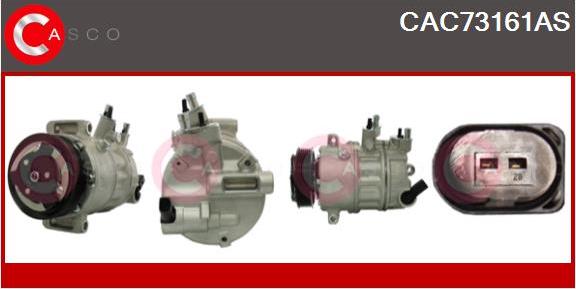 Casco CAC73161AS - Kompressor, Klimaanlage alexcarstop-ersatzteile.com