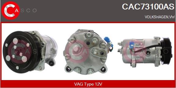 Casco CAC73100AS - Kompressor, Klimaanlage alexcarstop-ersatzteile.com