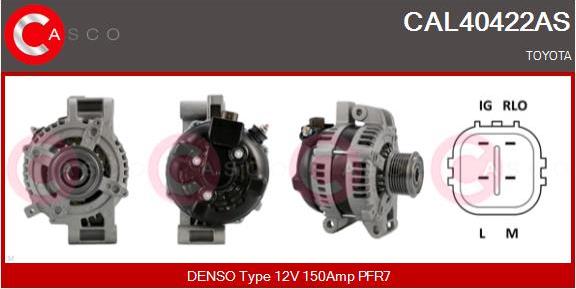 Casco CAL40422AS - Generator alexcarstop-ersatzteile.com