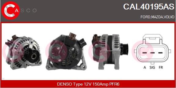 Casco CAL40195AS - Generator alexcarstop-ersatzteile.com