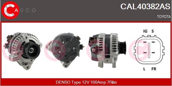 Casco CAL40382AS - Generator alexcarstop-ersatzteile.com