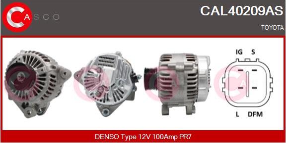 Casco CAL40209AS - Generator alexcarstop-ersatzteile.com