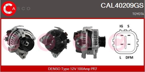 Casco CAL40209GS - Generator alexcarstop-ersatzteile.com