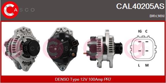 Casco CAL40205AS - Generator alexcarstop-ersatzteile.com