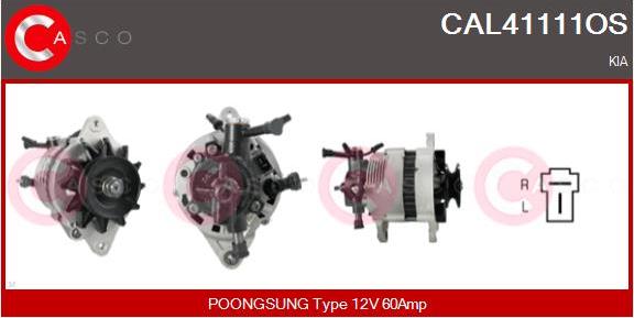 Casco CAL41111OS - Generator alexcarstop-ersatzteile.com