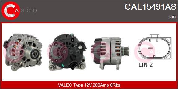 Casco CAL15491AS - Generator alexcarstop-ersatzteile.com