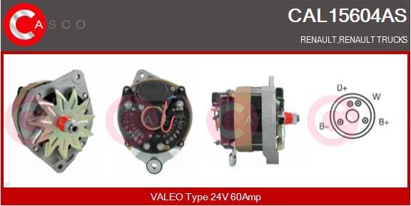 Casco CAL15604AS - Generator alexcarstop-ersatzteile.com