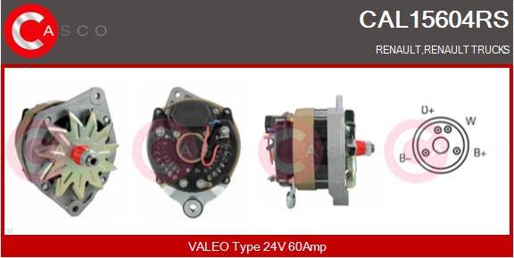 Casco CAL15604RS - Generator alexcarstop-ersatzteile.com