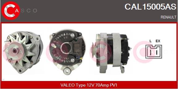 Casco CAL15005AS - Generator alexcarstop-ersatzteile.com