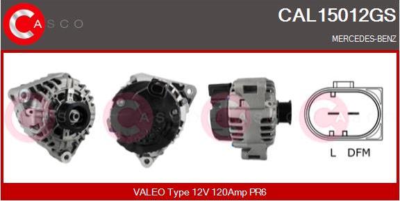 Casco CAL15012GS - Generator alexcarstop-ersatzteile.com