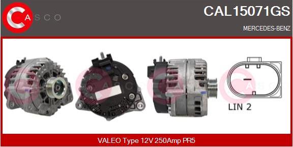 Casco CAL15071GS - Generator alexcarstop-ersatzteile.com