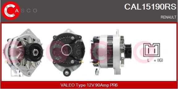 Casco CAL15190RS - Generator alexcarstop-ersatzteile.com